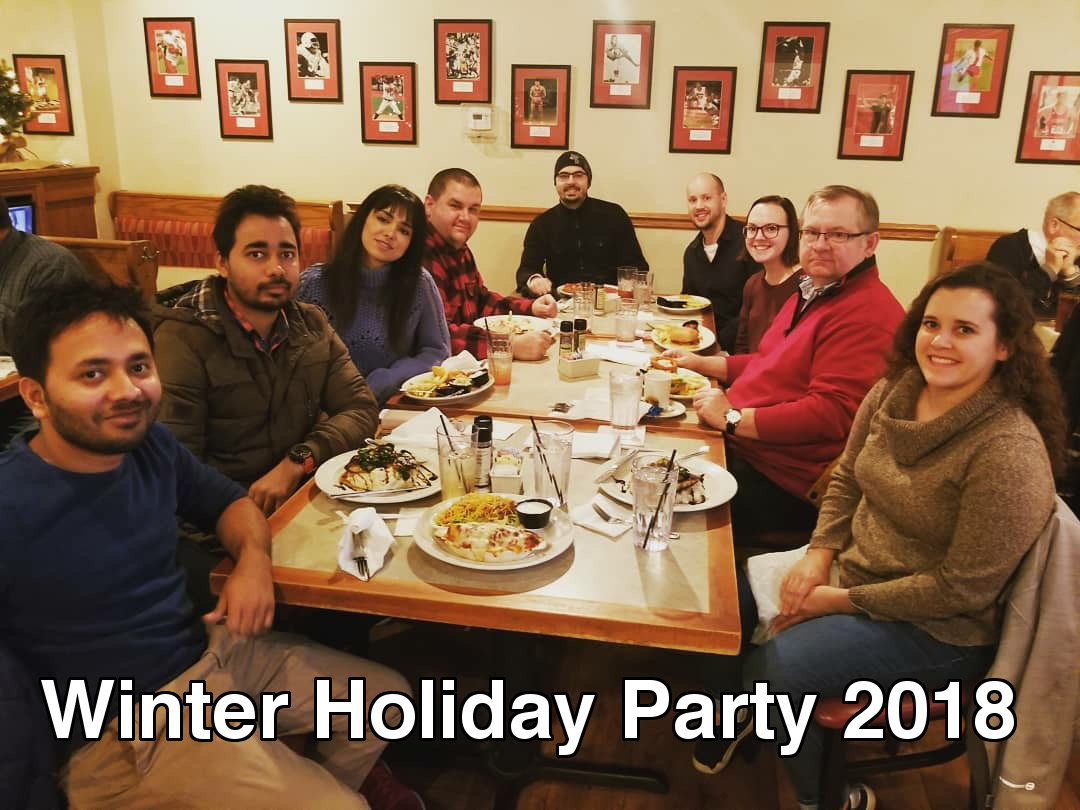 Winter holiday party 2018